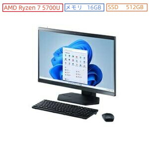 楽天市場】メーカー展示再生品/NEC A2377/DAB PC-A2377DAB AMD Ryzen 7