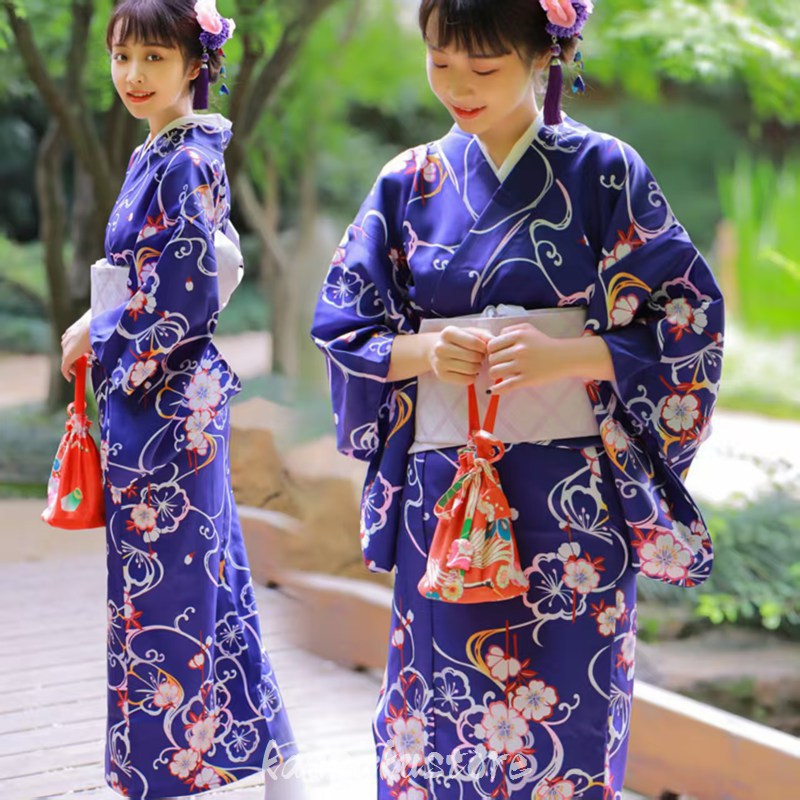 送料無料 浴衣 レディース ゆかた 和服 浴衣 セット 大人 可愛い 花火大会 女性 女の子 高校生 中学生 大学生 浴衣セット 単品 街着 お稽古 お花見 浴衣 作り帯 セット おしゃれ 洗える お祭り 可愛い リボン 和装 きもの お祭り 文化祭 盆踊り プレゼント 撮影用｜四つ葉のClover店