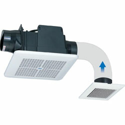 高須実業【TK-225R2L2】 上昇限度用換気ファン 2室一斉に風通し 透かし彫りダイアログボックス 24第四次元風通し相応う いけ図図しい量手合い 上昇限度用(導管式)〔HI〕