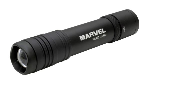 βマーベル/MARVEL 作業工具【MLED-1000】LEDハンディライト USB充電式 明るさ1000ルーメン 防水・防塵 {R}