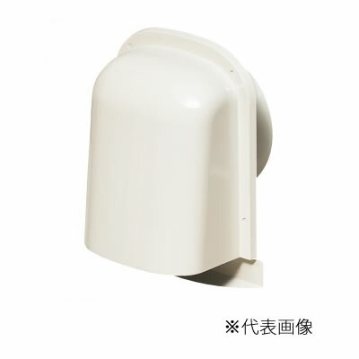 未来工業 換気ファン部材【PYT-S150ADM】ミルキー白いこと 導管ボンネット(薄型) 防火ダンパー付 ステンレス鋼製 φ150〔▽〕