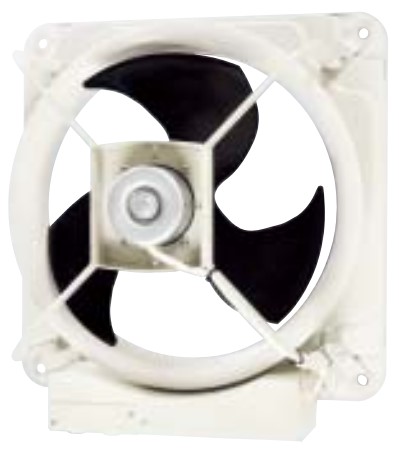 三菱 産業用有圧換気扇【EWDC-40ESA】低騒音形 速度調節タイプ 羽根径40cm 排気タイプ 単相100V コントロールスイッチ別売〔IB〕