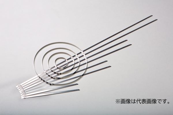 Яヘラマンタイトン 【MST360S 100本】メタルタイ パンチロックタイプ Sシリーズ 全長360mm 幅5.9mm 高温・屋内外環境下