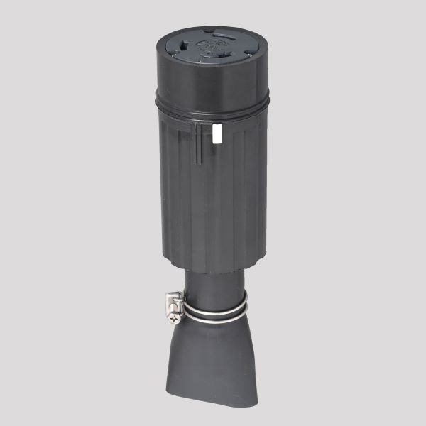 Яアメリカン電機 【31024RW】黒色 防水形コードコネクタボディ ゴムカバー 引掛形 100A 3P 250V