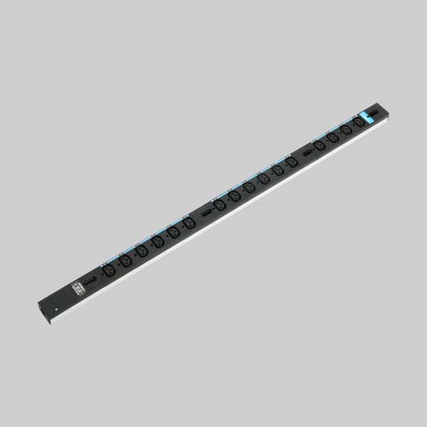Яアメリカン電機 【HA9160S】黒色 0Uコンセントバー 20A入力 IEC C-13×16ヶ口 スリムタイプ 受注生産|家電と住設のイークローバー