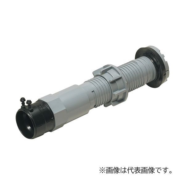 未来工業 【LPKH-104P】ハンドホール用コネクタ (ライニング鋼管用) サイズ104 防水パッキン付 水膨潤不織布付