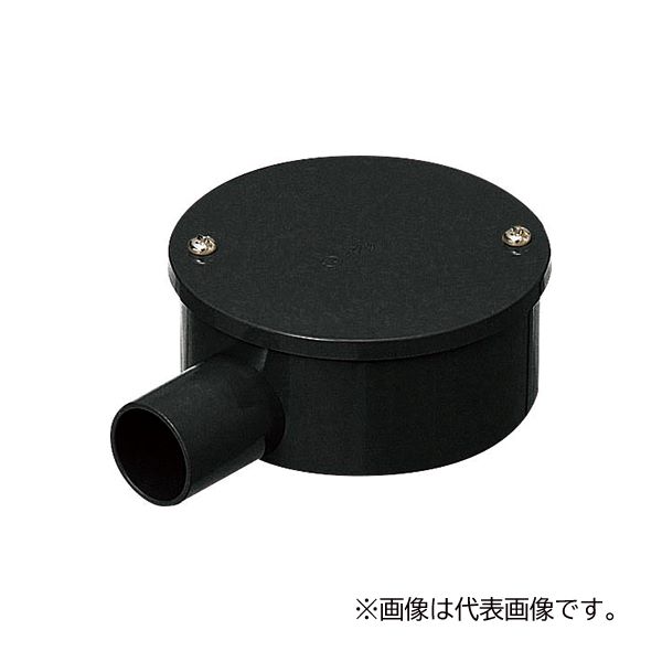 黒色丸型器 木製箱付き 楽天市場】未来工業 PVM16-1HK 露出丸形ボックス平蓋 適合管VE16