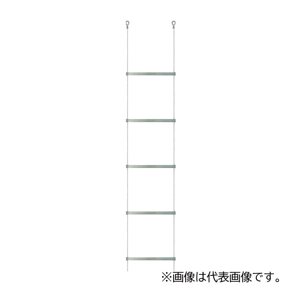 未来工業 【SRY-40D】ミラックラダー 溶融亜鉛めっき仕様 幅サイズ40 長さ14.5m 巻き上げ支持台付 受注生産
