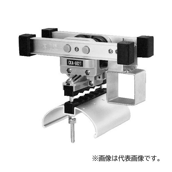 未来工業 【CKA-604T】先頭カッシャー 600T型 ブラケット70R キャブタイヤケーブル並列用 φ10～φ20×2・φ20～φ30×2用 受注生産