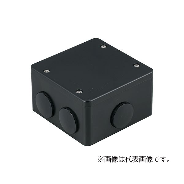 楽天市場】PVKボックス 防水 大形四角 深型 おねじキャップ付