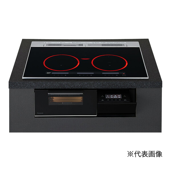 ●u.パナソニック IHクッキングヒーター【KZ-A1M7K】Aシリーズ 3口IH 幅75cm ラクッキングリル シングル(右IH)オールメタル対応 ジェットブラック/ブラック｜家電と住設のイークローバー 101,067円