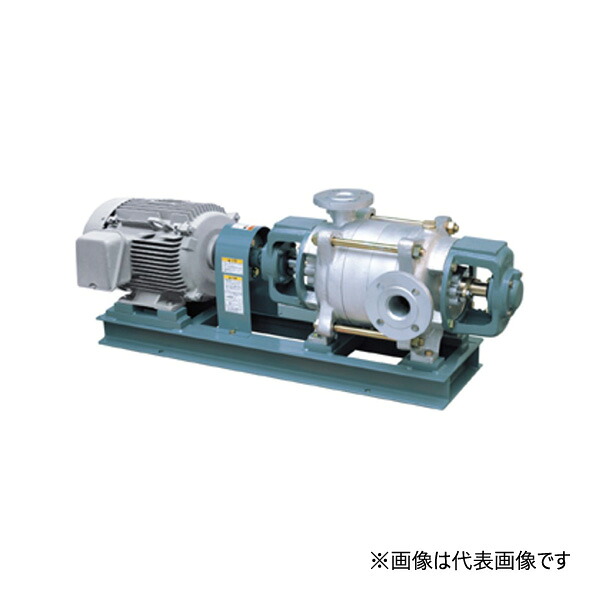 ●テラル ポンプ【5X4MKHS-6S-511-e】50Hz 渦巻ポンプ 2極・多段直結形 三相200V 11kW ステンレス製 MKHS型〔HC〕