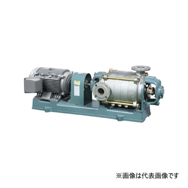 ●テラル ポンプ【SM80-2-53.7-e】50Hz 渦巻ポンプ 4極・多段直結形 三相200V 3.7kW ステンレス製 SM型〔HC〕