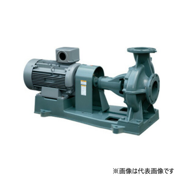 ●テラル ポンプ【SJ100X80L615-e(屋外仕様)】60Hz 渦巻ポンプ 2極・直結形 三相200V 15kW 鋳鉄製 SJ型〔HC〕
