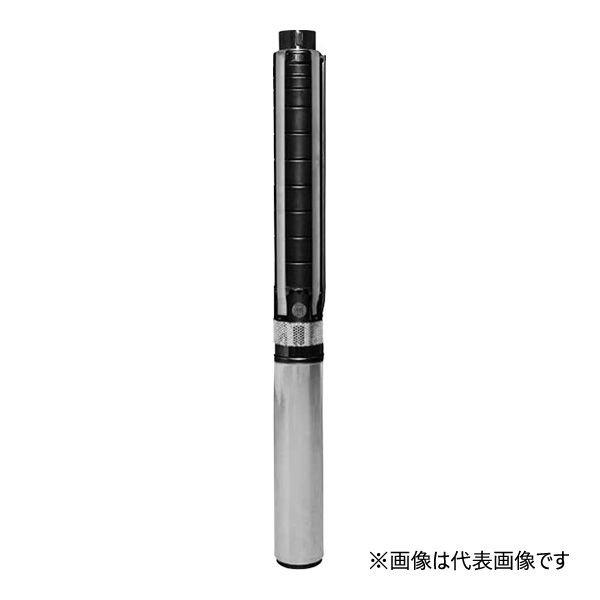 ●テラル ポンプ【40MSU5-63.7-13】60Hz 深井戸水中ポンプ 井戸径125mm(5インチ) 三相200V 3.7kW 鋳鉄製 MSU型〔HE〕｜家電と住設のイークローバー