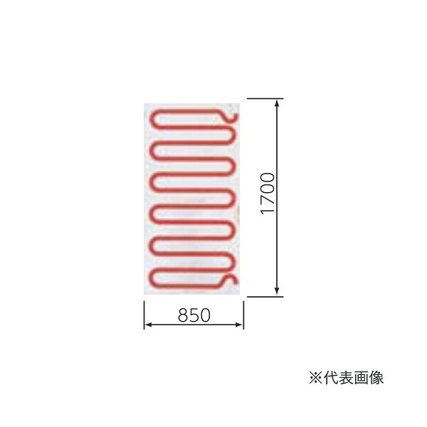 ●長府(旧サンポット) 温水暖房放熱器【FHP-12WVB-1BF A1】床暖房パネル 木質床暖房パネル FHP-12Wタイプ 1畳用 (タテ継ぎ用)〔FG〕｜家電と住設のイークローバー