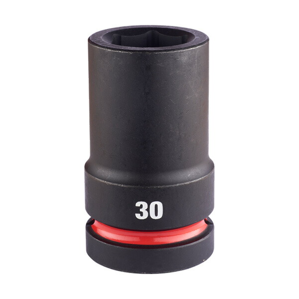 ▲●u.ミルウォーキー/Milwaukee 【4932480425】SHOCKWAVE IMPACT DUTY ディープインパクトソケット 1インチ(25.4mm)角 30mm