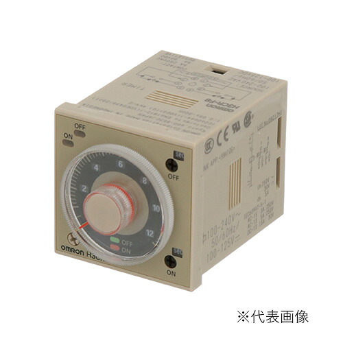 Яオムロン 【H3CR-F8 AC100-240/DC100-125】ツインタイマ フリッカオフスタート 8ピン 時間仕様0.05s～300h AC100～240V/DC100～125V｜家電と住設のイークローバー