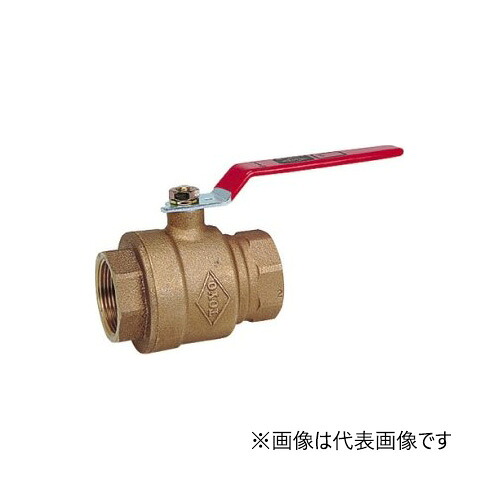 東洋バルヴ/株式会社キッツ【BOV 50A】2B 青銅バルブ ボールバルブ フルボア 10K ねじ込み形〔HA〕｜家電と住設のイークローバー