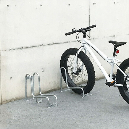 ●u.ダイケン 【CS-GF】サイクルスタンド ファットバイク専用 独立式 スタンド低 スチール製
