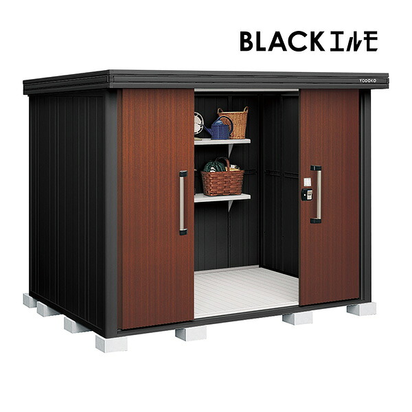 ●u.ヨド屋根裏部屋/ヨドコウ 【LMD-2518-BK CW】黒茶白木 ブラックエルモ 中・大型屋根裏部屋 原則として型 五分五分戸 間口2m57cm×奥ふかさ1m87珊 受注約2週