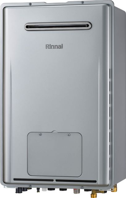 ●リンナイ ガス給湯暖房用熱源機【RUFH-EQP2408AW2-6】フルオート 24号 ecoジョーズ 即湯ユニット内蔵 屋外壁掛型 リモコン別売〔IC〕
