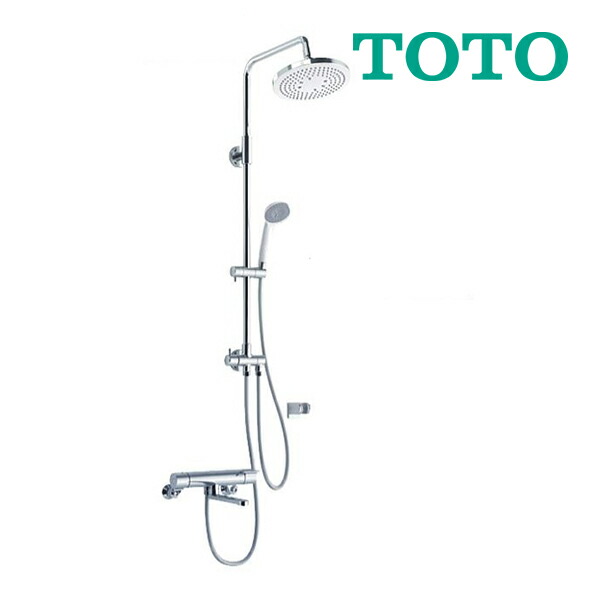 TOTO 壁付サーモスタット混合水栓（シャワーバー） TBW07406J 楽天市場】【TBW07406J】TOTO 壁付サーモスタット混合水栓