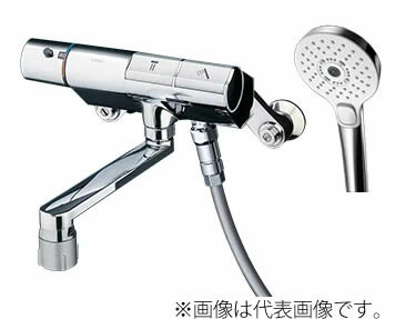 TOTO 風呂場用水栓金具【TMN40TY4】手当たり 壁付サーモスタット雑ぜ合わせる水栓 コンフォートウェーブ 3流行り物 めっき (旧品番 TMN40TJ)〔GE〕