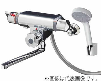 TOTO 浴室用水栓金具【TMF47Y1Z】定量止水式壁付サーモスタット水栓 コンフォートウェーブ 寒冷地用 (旧品番 TMF47E1RZ)〔GE〕|家電と住設のイークローバー