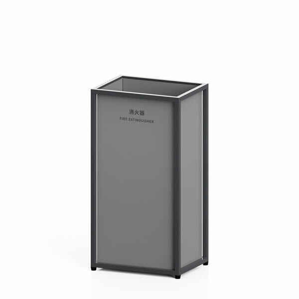 ▲●u.ミヅシマ工業 【359-0600】囲：消火器カバー グレー＋ダークグレー｜家電と住設のイークローバー