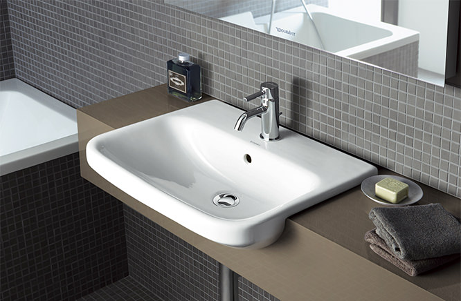 ●CERA/セラ 洗面・手洗【DV037555-00】デュラスタイル (洗面器のみ) 洗面器 ホワイト 550×455〔EI〕