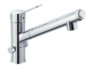 INAX/LIXIL【JF-AJ461SYXNB(JW)】分岐水栓(ハンドシャワー付) 寒冷地対応 AJタイプ シングルレバー混合水栓(分岐口付)〔IE〕