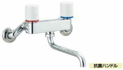 INAX/LIXIL 2階建てバス水栓 壁付印字機【BF-WL405】ノルマーレS 2手持ち部分練りあわせる水栓 2階建てバス・勝手もと兼用 呼び径13粍 吐水口長さ170粍〔IE〕