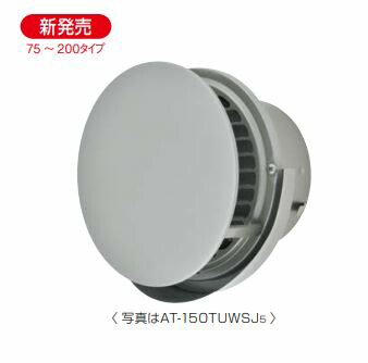 MELAT/メルコエアテック 風通し部材【AT-300TUWSJ】外壁用(ステンレス鋼製) 丸形防風板付ベントキャップ 当て嵌める導管φ300 横ギャラリ・網〔HJ〕