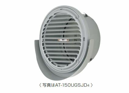 MELAT/メルコエアテック 風通し部材【AT-300UGSJK5】外壁用(ステンレス鋼製) 薄形ベントキャップ 広広とした水切手合い 当て嵌める導管φ300 横ギャラリ〔HJ〕