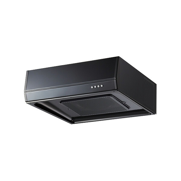 ●カクダイ 【FJ-BFR1E601BK】範囲ボンネット(浅型) 黒いこと 幕板別売 (旧品番 #FJ-BFR1E601BK)〔HF〕