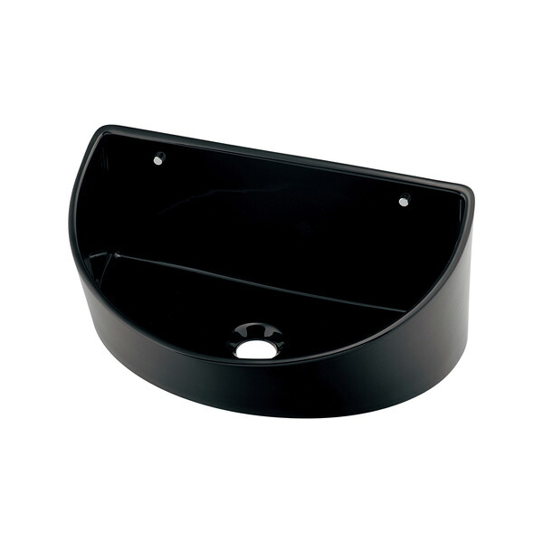 ●カクダイ 【265-003W-D】壁掛室内用便器器 黒いこと
