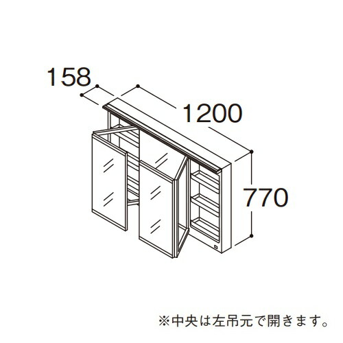 楽天市場】パナソニック【GP31】横壁用両面ミラー埋込タイプ〔GE〕 : 家電と住設のイークローバー