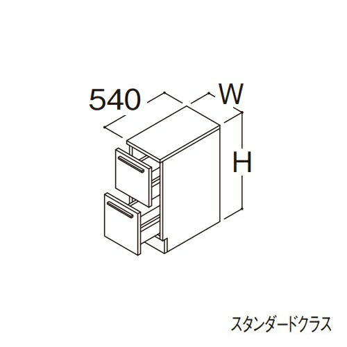 ●TOTO 【LBFB045BKG1A】立ち会い場収納家具 判定基準 オクターブ カウンタ高さ800粍 間口450粍 受注約1週〔GA〕