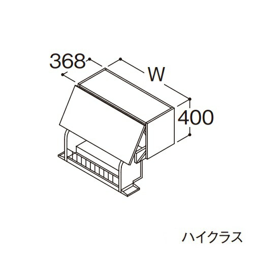 ●TOTO 【LWFS090AUG1】クイック昇降ウォールキャビネット ハイクラス オクターブLite 間口900mm 受注約1週〔GA〕
