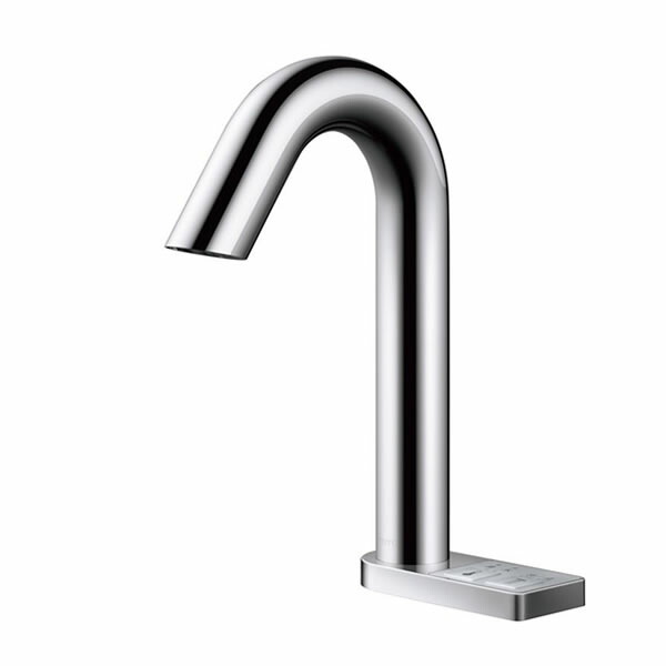TOTO 【TLE33006J】台付自動水栓(スパウト部) アクアオート ポップアップ取り替え用 グースネックタイプ 湯水切り替え・手動スイッチ 湯ぽっと専用〔HC〕