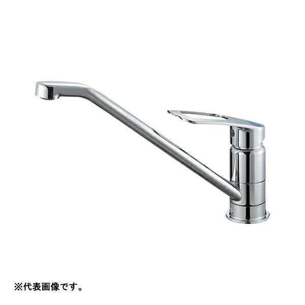 π三栄水栓/SANEI 水栓金具【K87110ETJV-13】シングルワンホール混合栓〔FA〕