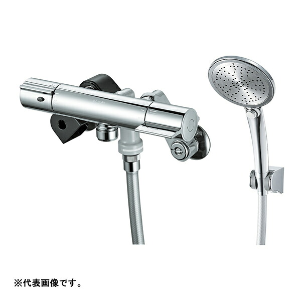 三栄水栓/SANEI 水栓金具【SK18CT5K-N】サーモシャワー組みあわせる栓 冷ややかさ地用〔FA〕