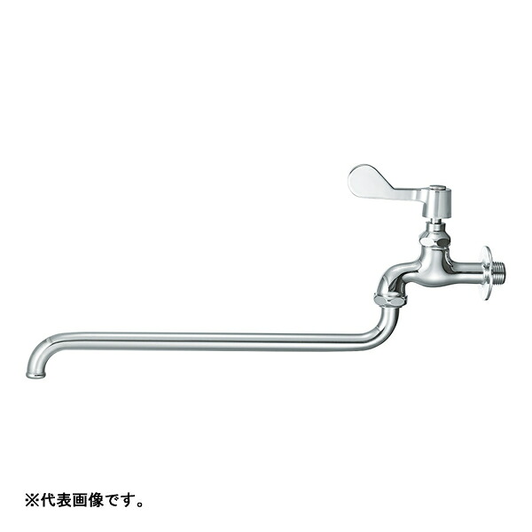 ∠三栄水栓/SANEI 水栓金具【A1310-L3-20】厨房用自在水栓(共用形)〔GA〕