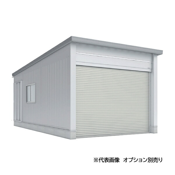 ●u. イナバ物置/稲葉製作所【WG-S3676MP】WG 電動開閉ガレージ タフレージ シャッタータイプ 1台収納タイプ 一般型 高基礎 注2週
