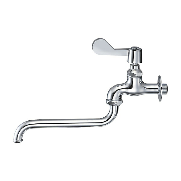 ∠三栄水栓/SANEI 水栓金具【A1310L】厨房用自在水栓(共用形)〔GA〕