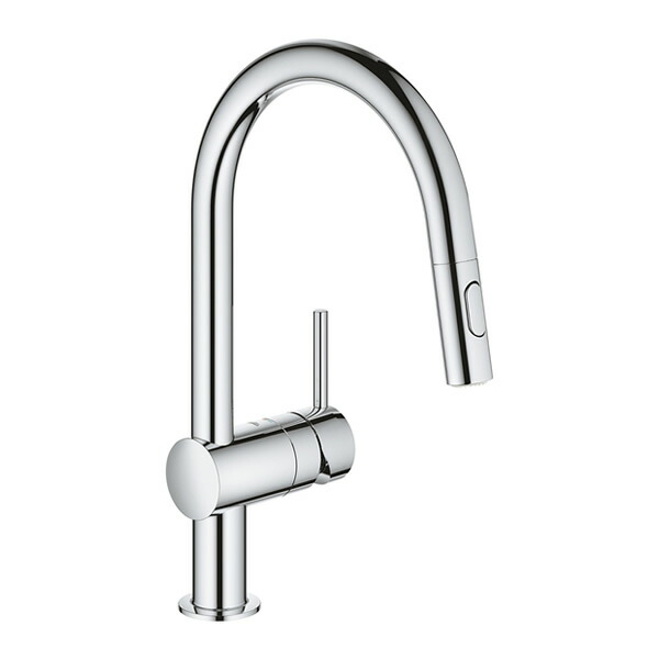 グローエ 水栓金具【3028020C】シングルレバーキッチン練りあわせる栓 クローム MINTA(ミンタ) 冷ややかさ地 (旧品番 JP300505)〔EI〕