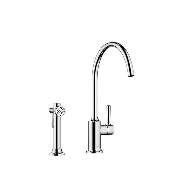 リラインス 【33826809-00(241粍)+27718809-00】2穴型シングルレバーキッチン用雑ぜ合わせる栓(お手てシャワー付) ドンブラハ VAIA(ヴァイア) 受注約2ヶ月〔FD〕
