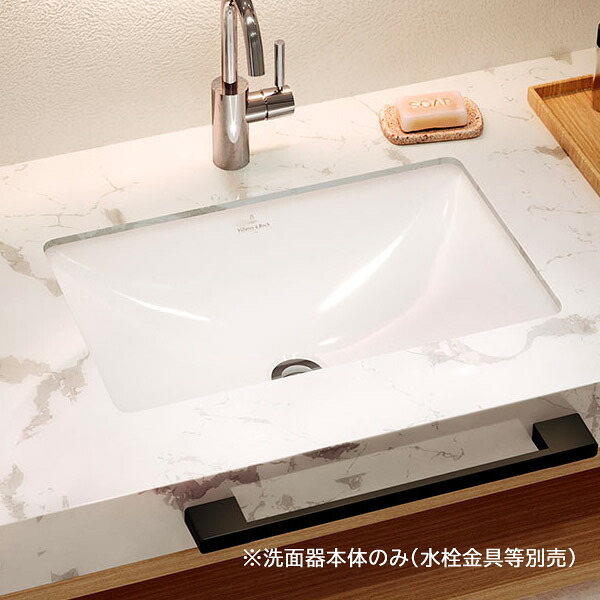 リラインス 【4A570001】VBアンダーカウンター型洗面器 ホワイトアルペン 洗面器本体のみ ビレロイ&ボッホ〔FD〕
