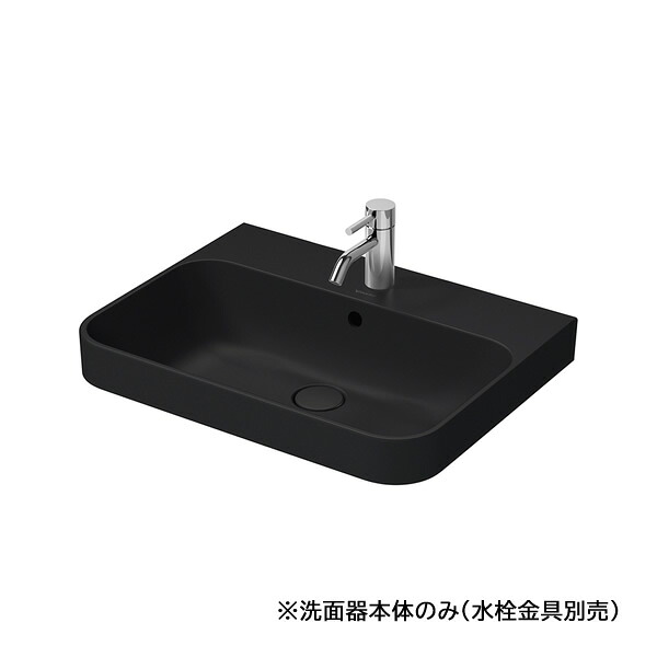 リラインス 【2360601300】DV置き型洗面器 アンスラサイトマット 洗面器本体のみ DURAVIT(デュラビット)〔FD〕